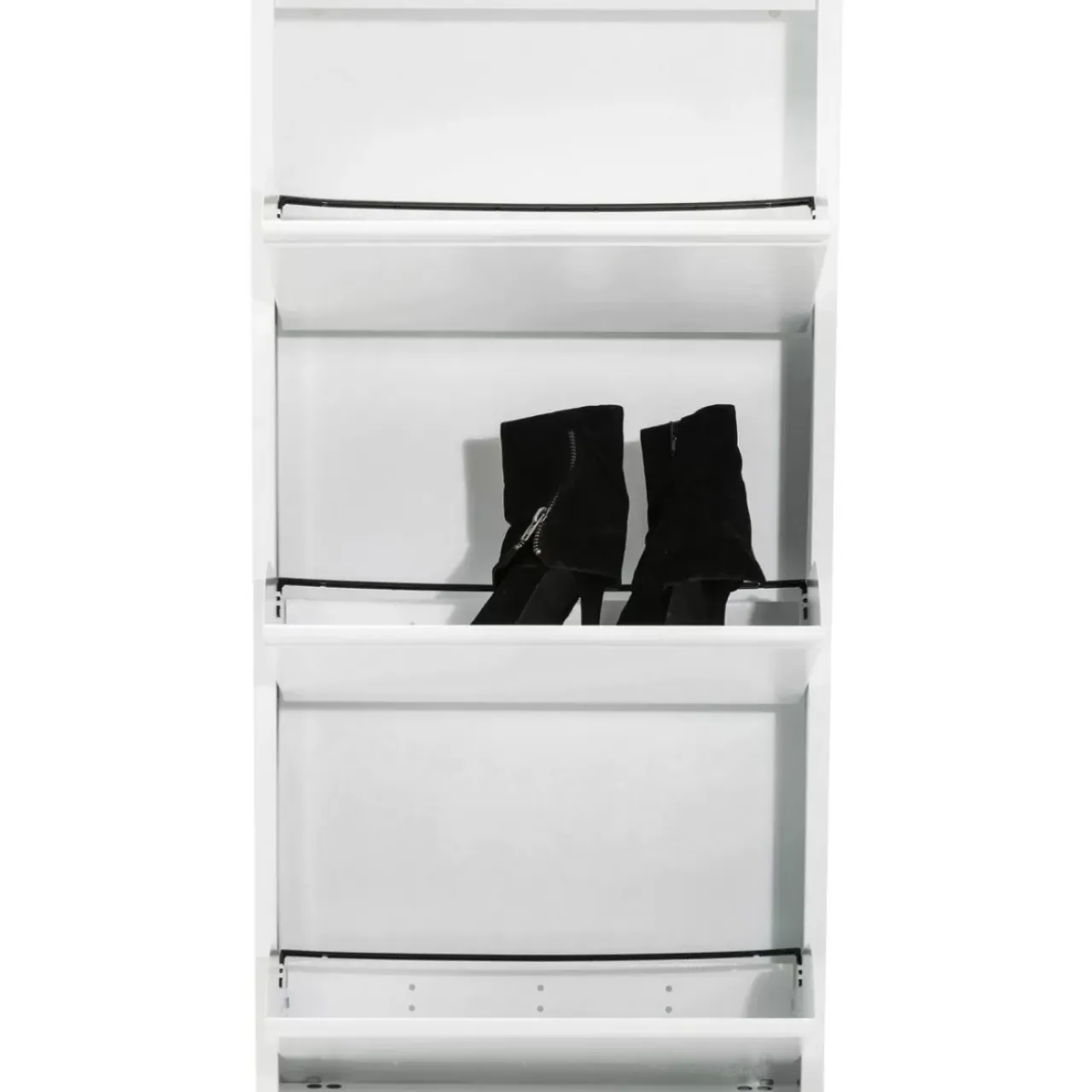 KARE Design Kleinmöbel & Sonstiges-Schuhkipper Caruso 3-Er Weiss