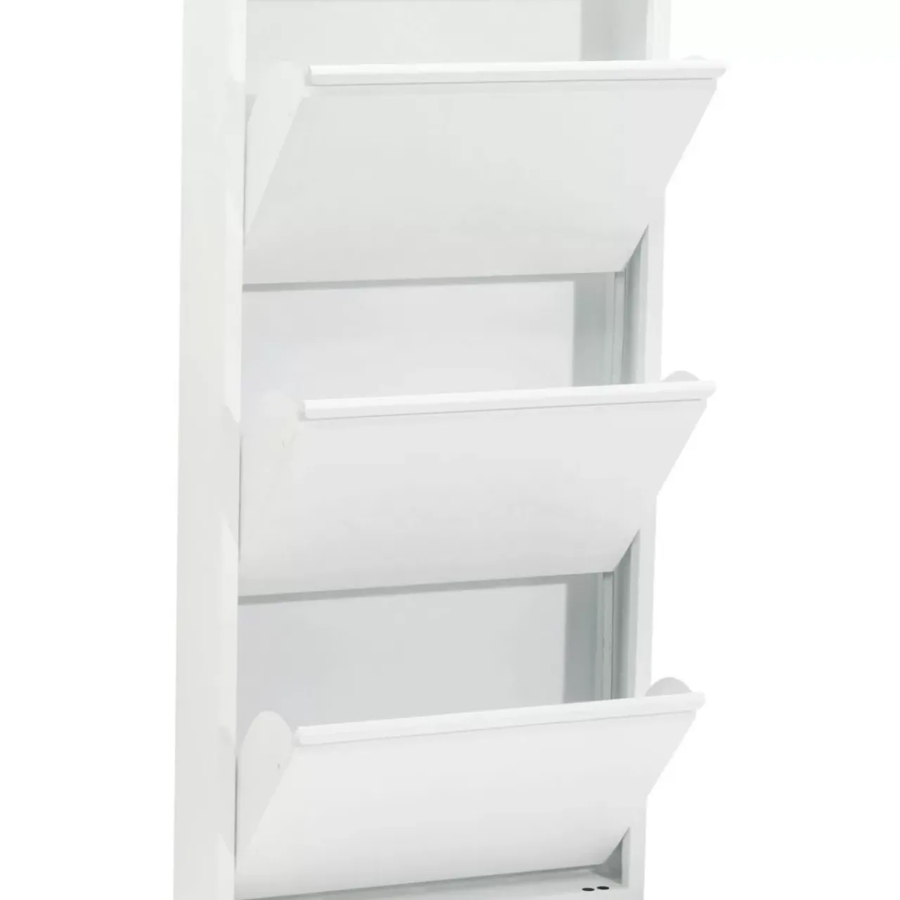 KARE Design Kleinmöbel & Sonstiges-Schuhkipper Caruso 3-Er Weiss