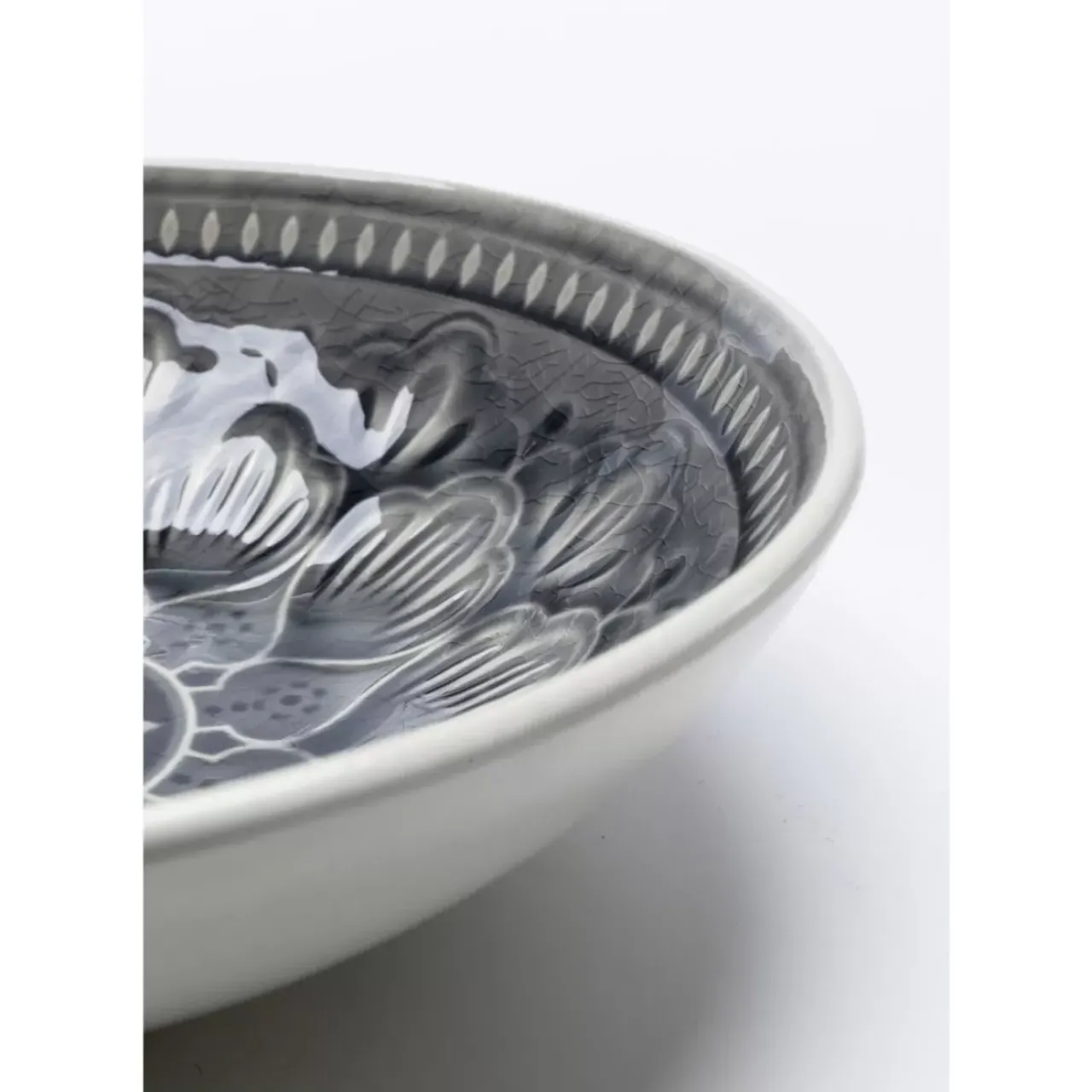 KARE Design Geschirr & Tischaccessoires-Schussel Sicilia Mandala Grau O18