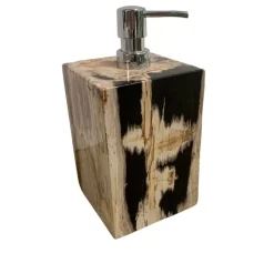KARE Design Sonstiges & Zubehör Accessoires-Seifenspender Widow Versteinertes Holz