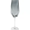 KARE Design Geschirr & Tischaccessoires-Sektglas Diamond Smoke