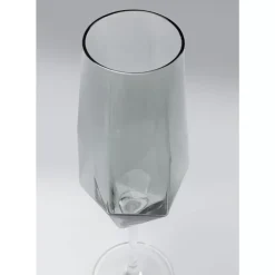 KARE Design Geschirr & Tischaccessoires-Sektglas Diamond Smoke