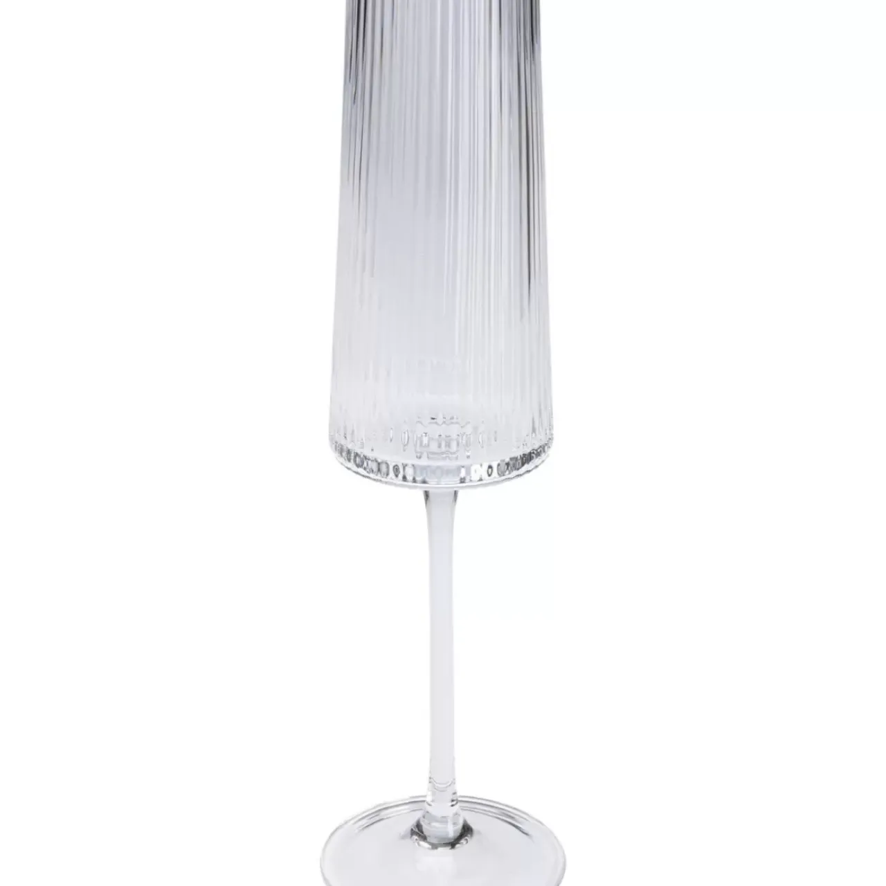 KARE Design Geschirr & Tischaccessoires-Sektglas Riffle