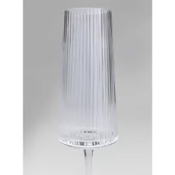 KARE Design Geschirr & Tischaccessoires-Sektglas Riffle