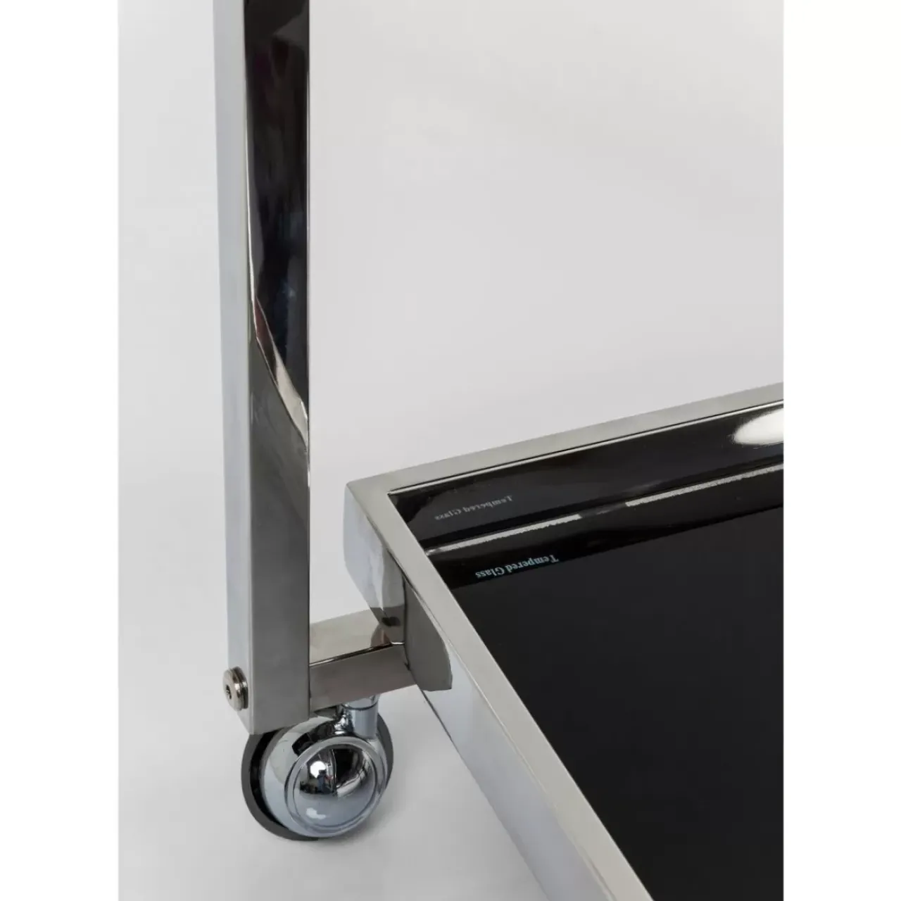 KARE Design Tische-Servierwagen Barfly Silber
