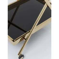 KARE Design Tische-Servierwagen Casino Gold