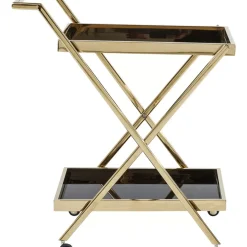 KARE Design Tische-Servierwagen Casino Gold