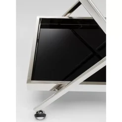 KARE Design Tische-Servierwagen Casino Silber