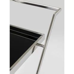 KARE Design Tische-Servierwagen Casino Silber