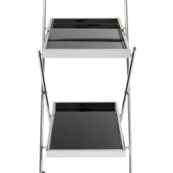 KARE Design Tische-Servierwagen Casino Silber