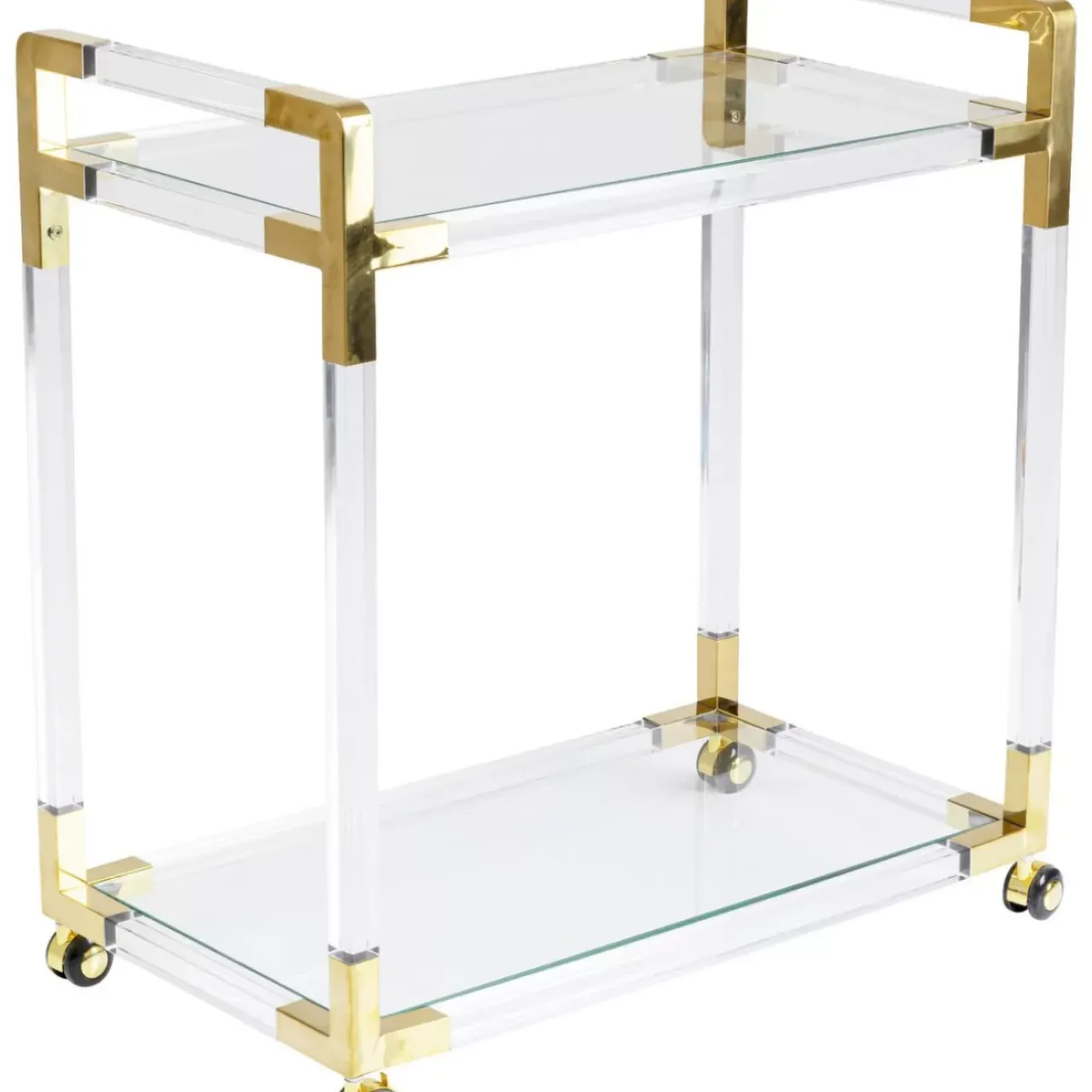 KARE Design Tische-Servierwagen Josy Gold