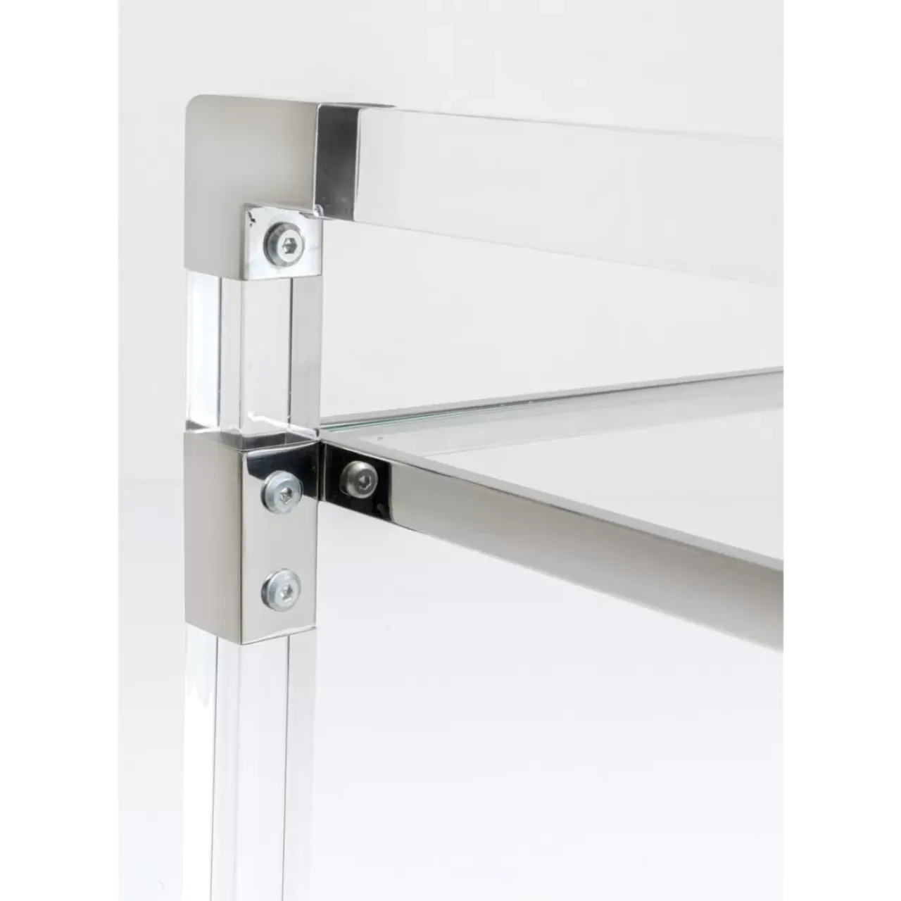 KARE Design Tische-Servierwagen Josy Silber