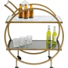 KARE Design Tische-Servierwagen Loft Brass