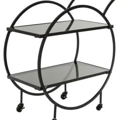 KARE Design Tische-Servierwagen Loft Schwarz