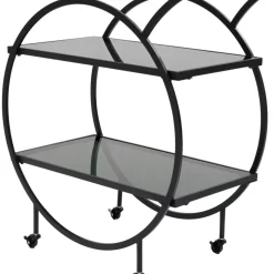 KARE Design Tische-Servierwagen Loft Schwarz