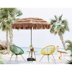 KARE Design Outdoormöbel-Sessel Acapulco Gelb