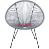 KARE Design Outdoormöbel-Sessel Acapulco Grau