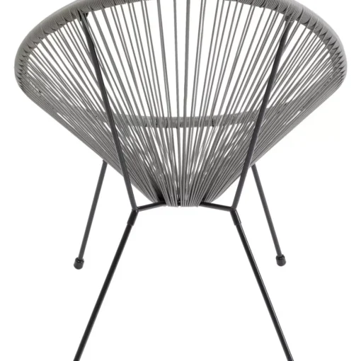 KARE Design Outdoormöbel-Sessel Acapulco Grau