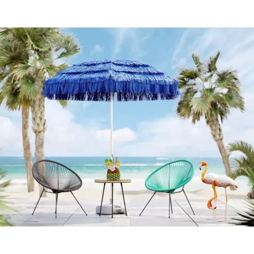 KARE Design Outdoormöbel-Sessel Acapulco Turkis