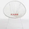KARE Design Outdoormöbel-Sessel Acapulco Weiss