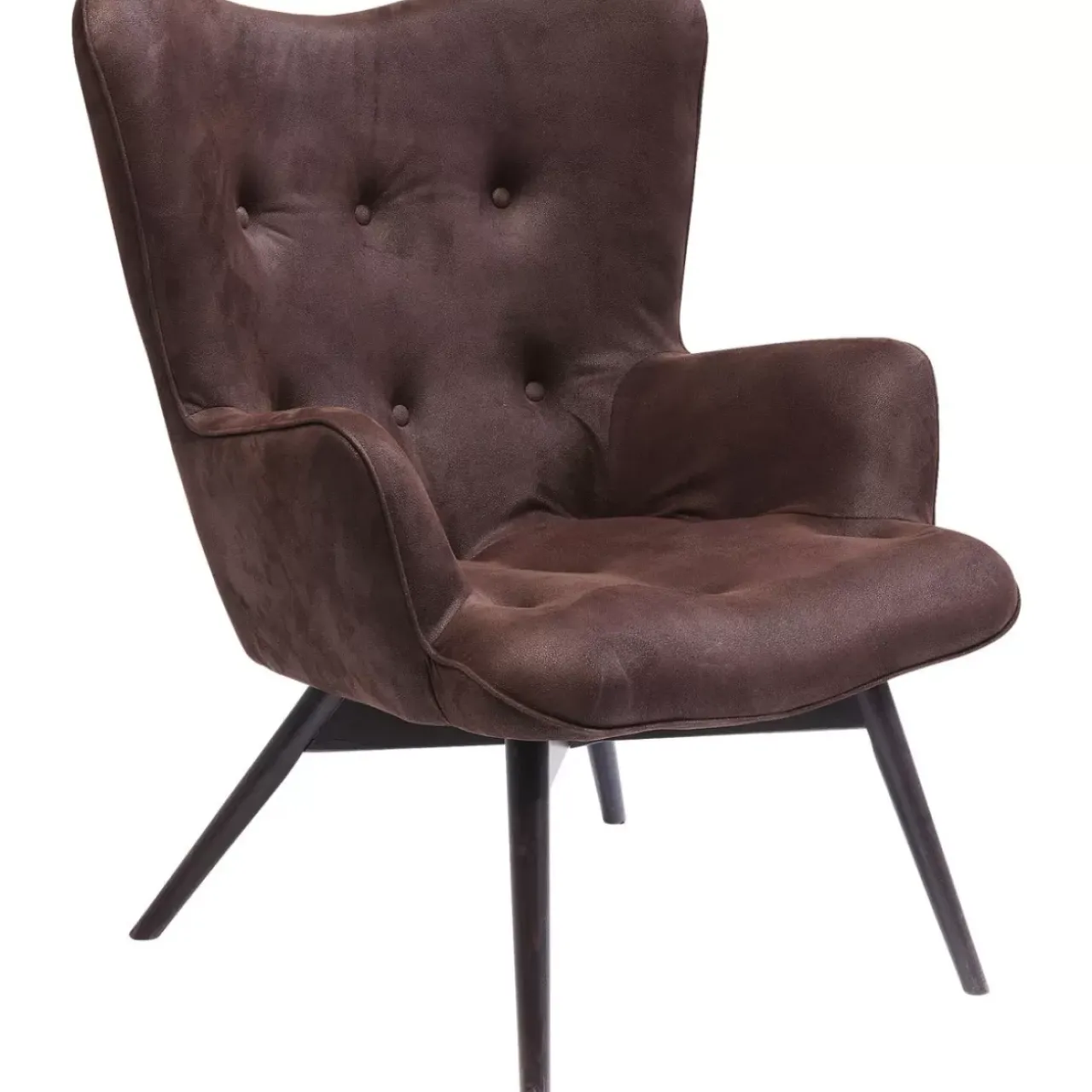 KARE Design Sessel-Sessel Angels Wings Black Brown Eco