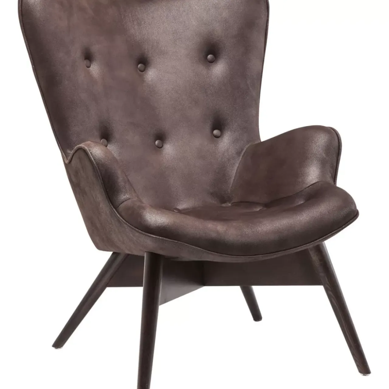 KARE Design Sessel-Sessel Angels Wings Black Brown Eco