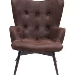 KARE Design Sessel-Sessel Angels Wings Black Brown Eco