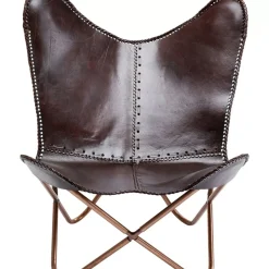 KARE Design Sessel-Sessel Butterfly Braun