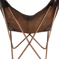 KARE Design Sessel-Sessel Butterfly Braun