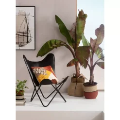 KARE Design Sessel-Sessel California Leder Schwarz