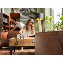 KARE Design Sessel-Sessel Cigar Lounge Brown