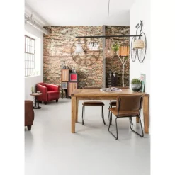 KARE Design Sessel-Sessel Cigar Lounge Red