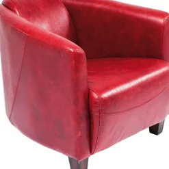 KARE Design Sessel-Sessel Cigar Lounge Red