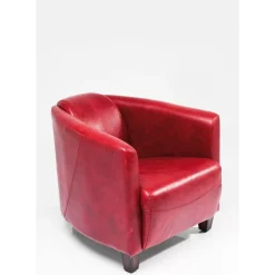 KARE Design Sessel-Sessel Cigar Lounge Red