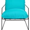 KARE Design Outdoormöbel-Sessel Cuby Garden Blau