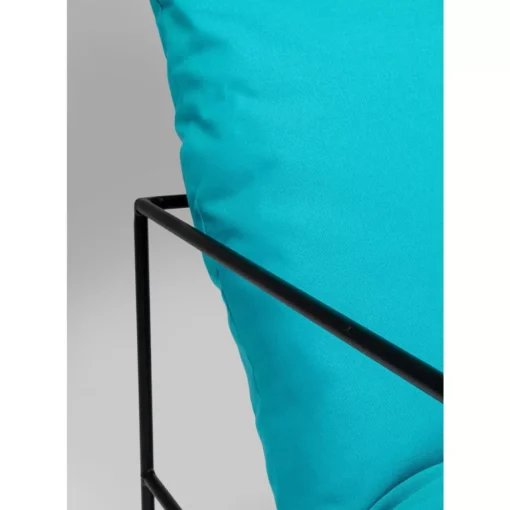 KARE Design Outdoormöbel-Sessel Cuby Garden Blau
