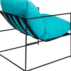 KARE Design Outdoormöbel-Sessel Cuby Garden Blau