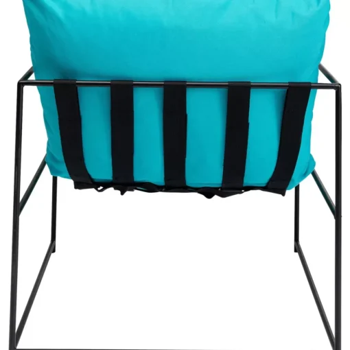 KARE Design Outdoormöbel-Sessel Cuby Garden Blau