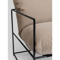 KARE Design Outdoormöbel-Sessel Cuby Garden Grau