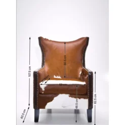 KARE Design Sessel-Sessel Denver Cow