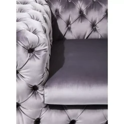 KARE Design Sessel-Sessel Desire Silbergrau