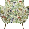 KARE Design Sessel-Sessel Goldfinger Tropical