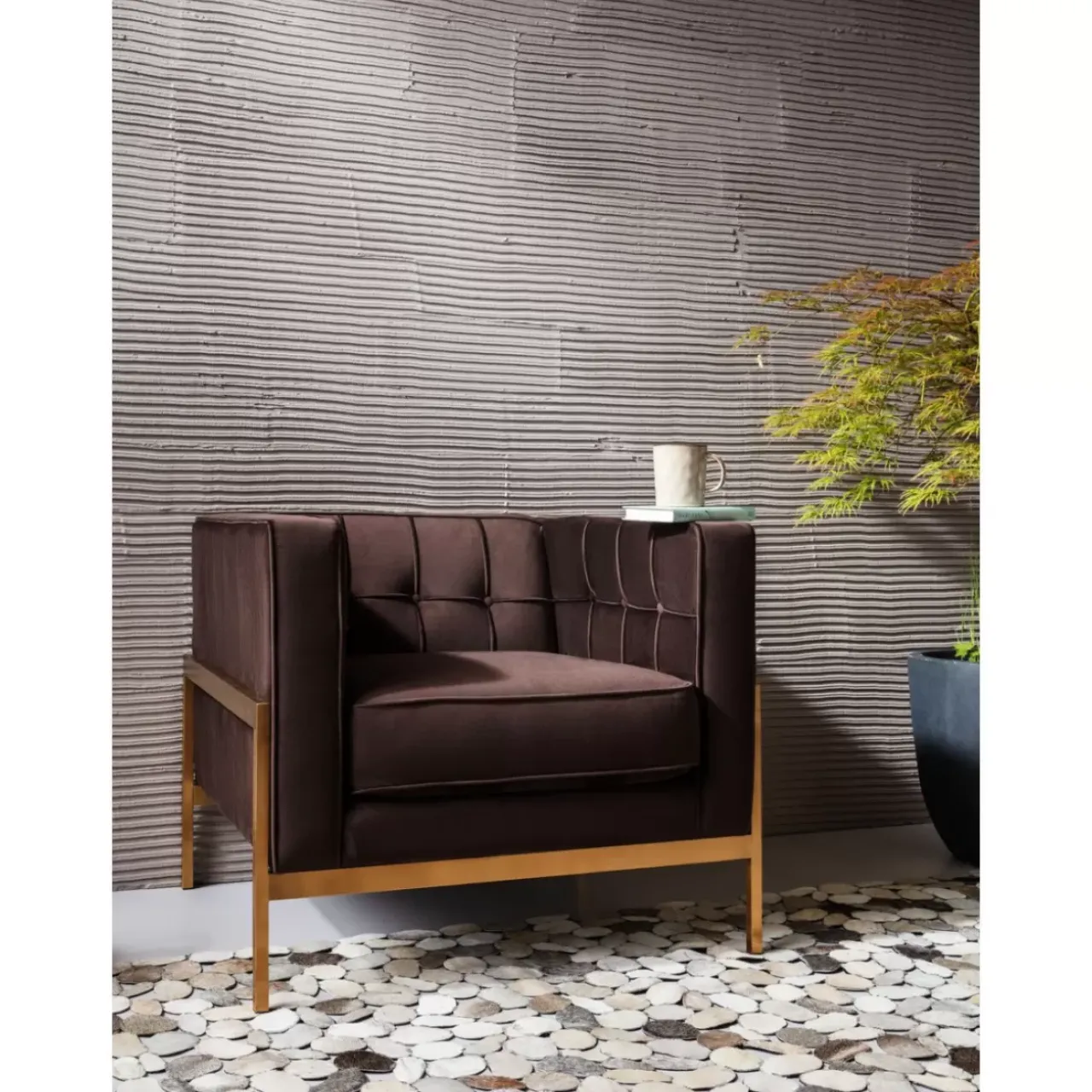 KARE Design Sessel-Sessel Loft Braun