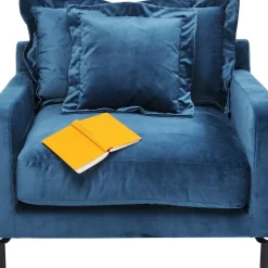 KARE Design Sessel-Sessel Lullaby Petrol