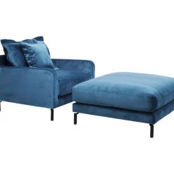 KARE Design Sessel-Sessel Lullaby Petrol