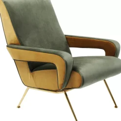 KARE Design Sessel-Sessel Luna High Grun