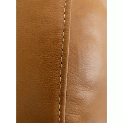 KARE Design Sessel-Sessel Mit Hocker Breno Braun