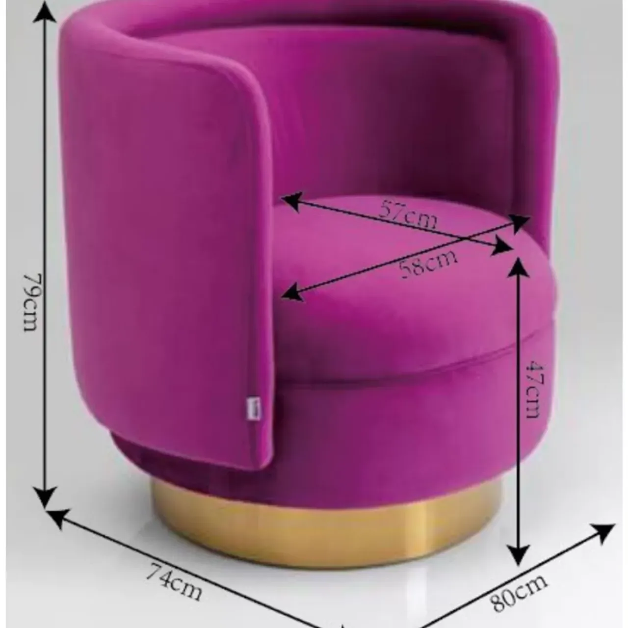 KARE Design Sessel-Sessel Night Fever