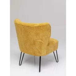 KARE Design Sessel-Sessel Palm Springs Gelb