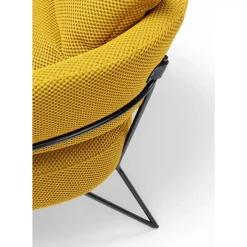 KARE Design Sessel-Sessel Peppo Gelb